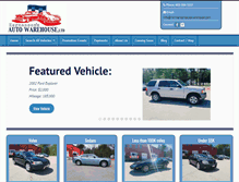 Tablet Screenshot of hermansonsautowarehouse.com